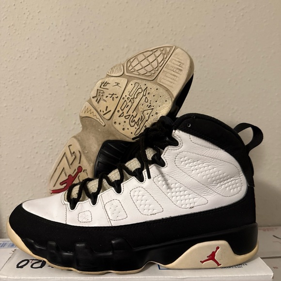 Air Jordan IX Retro OG Space Jam 2016 white Black sz 10 Used No Box